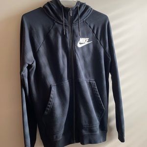 Black Nike zip jacket